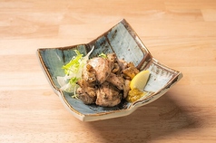 地鶏もも肉天然塩焼