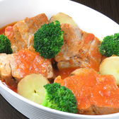 ◆ある日の枡形コース一例◆豚肉の柔らかトマト煮