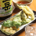 料理メニュー写真 京野菜の天麩羅