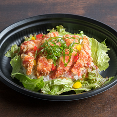 チキンタツタの梅おろし丼