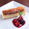 料理メニュー写真&nbsp;濃厚！バスクチーズケーキ