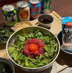 ユッケビビンバ定食