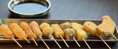 串カツ盛り合わせ