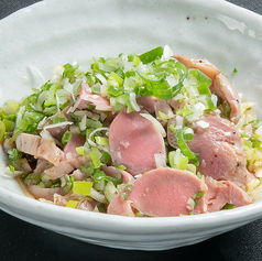 葱だくだく砂肝ポン酢