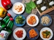 本場の韓国定番料理の数々