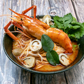 料理メニュー写真&nbsp;33周年大感謝祭 第四弾　鬼手長海老の極上トムヤムラーメン　期間限定2026/3/1（日）～3/31（火）
