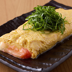 しそ明太チーズ 出汁巻き卵