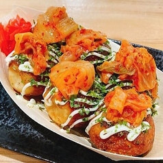キムチたこ焼き