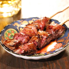 鶏レバー串　1本 (塩/タレ/味噌タレ)