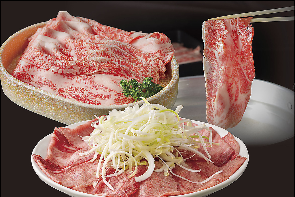 常陸牛＆豚タンしゃぶしゃぶ食べ放題大好評♪