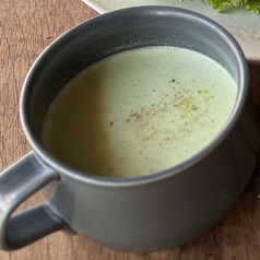 ■ブロッコリーの自家製スープSoup