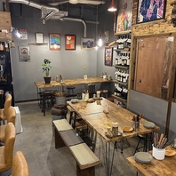 シーンに合わせた席をご用意!!