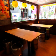 開放感のある店内!