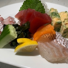 鮮魚三点盛り