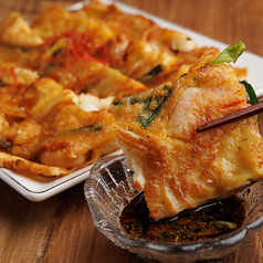 海の幸！海鮮チヂミ