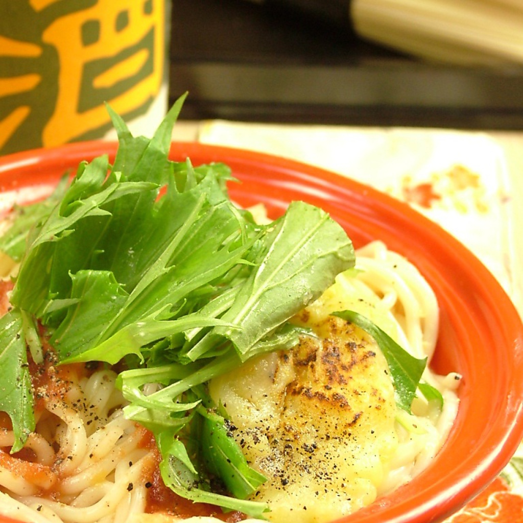 【名物】徳島特製半田そうめん!!ちょっと太めのそうめんです。鍋の最後に〆てあげてください。