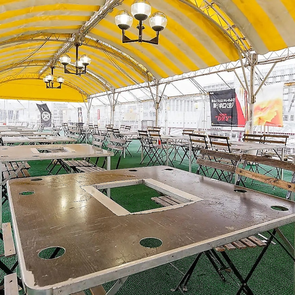 宴会利用は1グループ様最大120名様までご利用が可能★