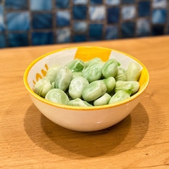 フランス産そら豆の塩茹で