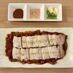 ナクジボッサム(直火タコ炒めボッサム)