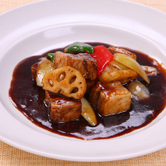 酢豚の黒酢ソースorトマトソース