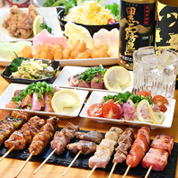 焼き鳥だけじゃない！お酒が進む絶品料理が勢揃い