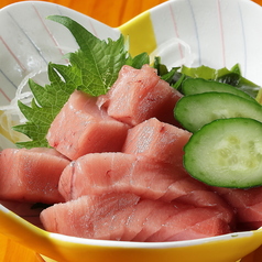 【数量限定】長崎県/高知 蓄養本マグロの造り780円