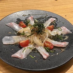 【7/21~7/31】みかん鯛と香味野菜のカルパッチョ