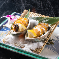 活アワビステーキ