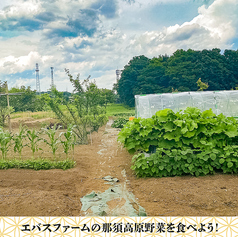 エバスファームから仕入れた那須高原野菜を食べよう！