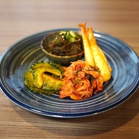 お酒と楽しむ逸品も充実◎