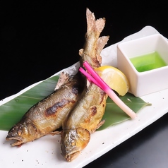 鮎の塩焼き