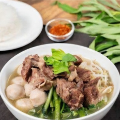 61.豚肉のあっさりスープ (麺なし)