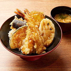 上天丼（海老２本、さつまいも、蓮根、茄子、南瓜）