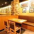 少人数様向け、2名様席もご用意しております★
