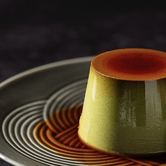 宵の宇治抹茶プリン
