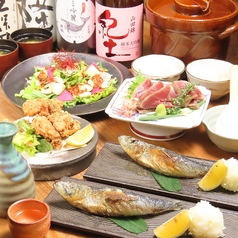 ほとばしり酒場 コウノトリのコース写真