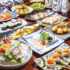 魚の旨いよろこんで 倉敷駅前本店のコース写真