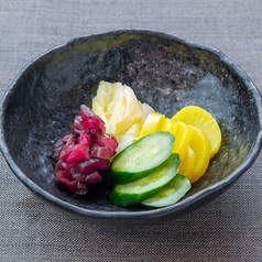 お新香盛り合わせ