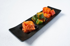 キムチの盛り合わせ