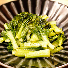 チンゲンサイの塩炒め