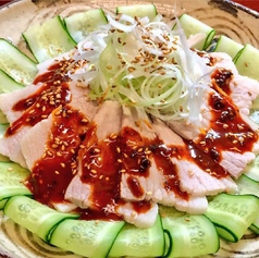 雲白肉/ゆば胡瓜