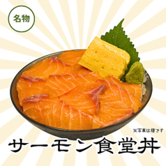 サーモン食堂丼【梅】