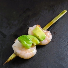 海老アボカド・海老バジルチーズ・海老バター醤油　