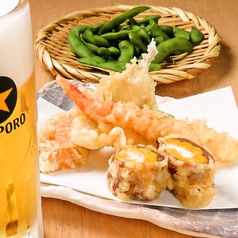 天ぷらと日本酒 明日源のコース写真
