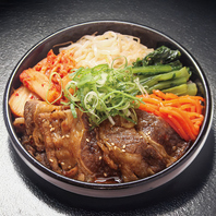 おいしさが詰まった牛カルビビビンバ丼★