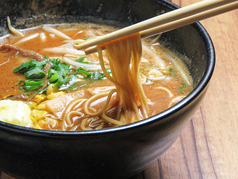 〆のとんこつラーメン