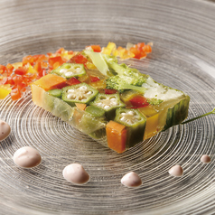 美しい四季野菜のテリーヌ
