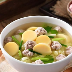 63.豆腐と豚肉のあっさりスープ