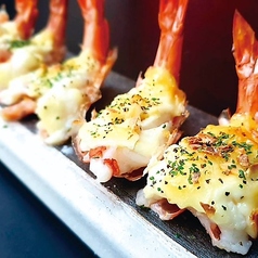 海老の行列マヨ焼き