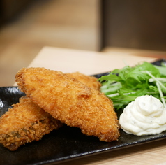 秋鮭のフライ-タルタルを添えて-